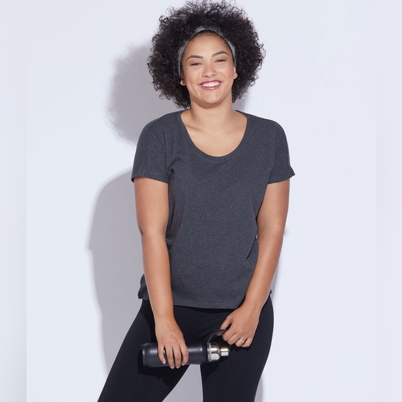 Pact Tops - NWT Pact organic gray t shirt size small